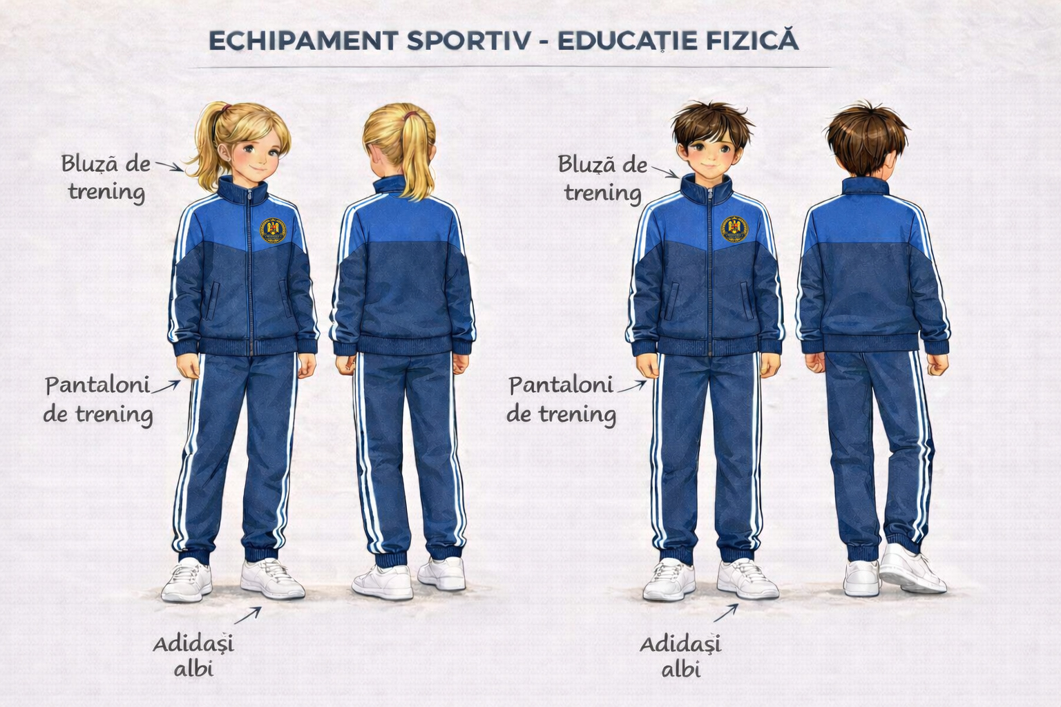 Echipament sport școlar