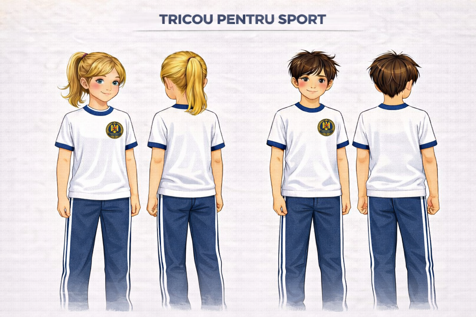 Tricou sport standardizat